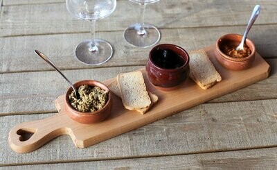 Planche à Tapas manche coeur