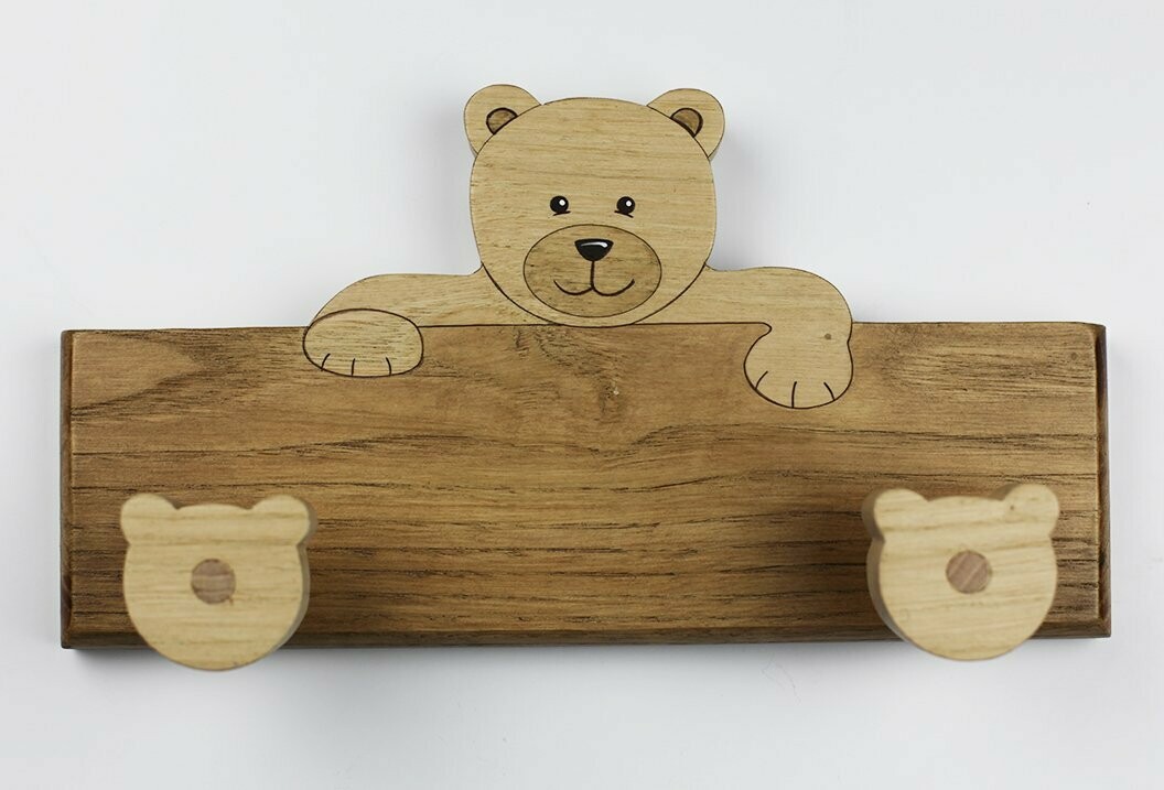 Porte manteaux Ours