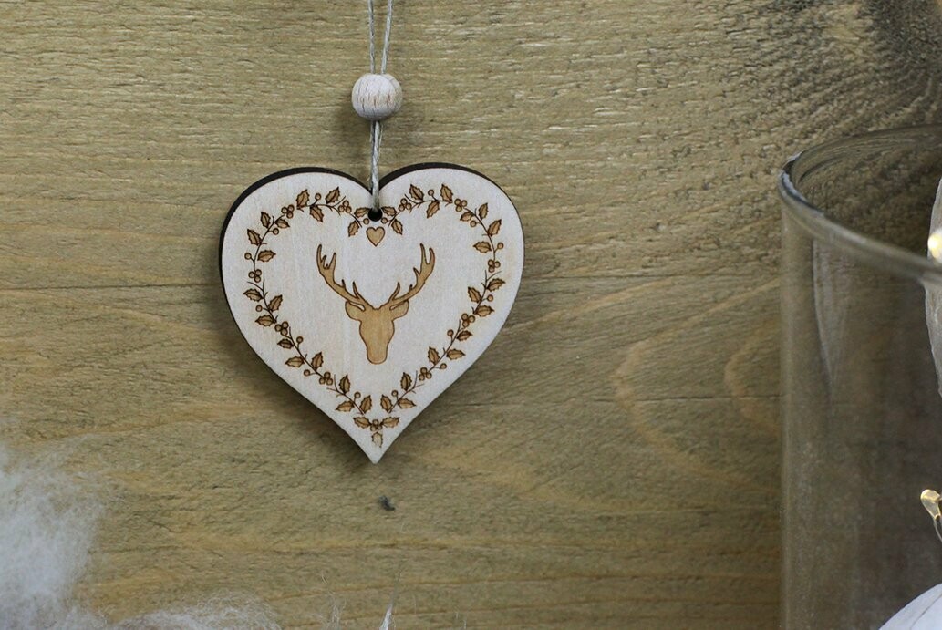Coeur tête de cerf