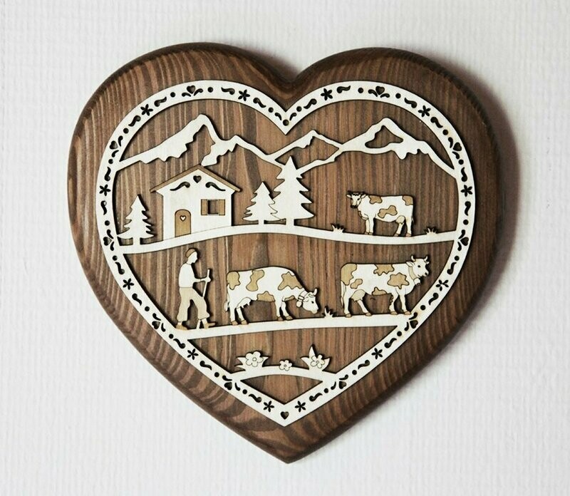 Coeur découpé  Amontagnage