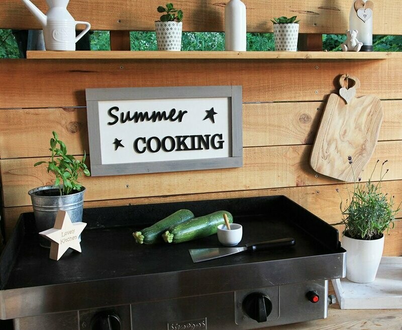 Plaque Summer Cooking