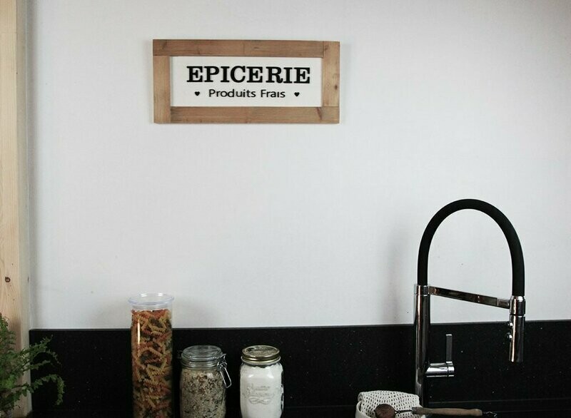 Plaque Epicerie