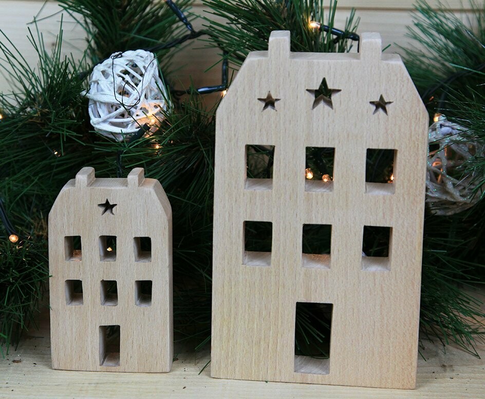 Les Maisons Les Maisons, Choix du modèle: Maison 3 étoiles Grande 18.5 x 11 cm