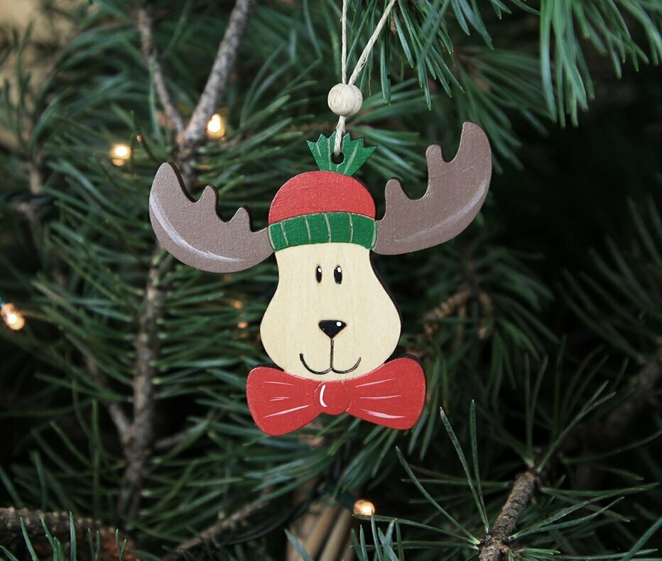 Tete de Renne peinte