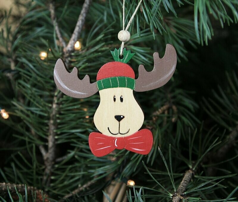 Tete de Renne peinte