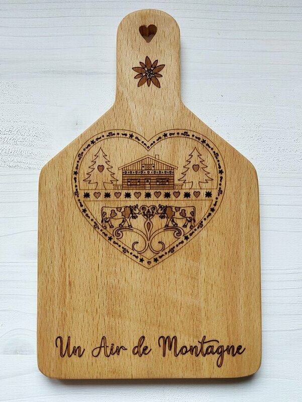 Planchette individuelle Un air de montagne