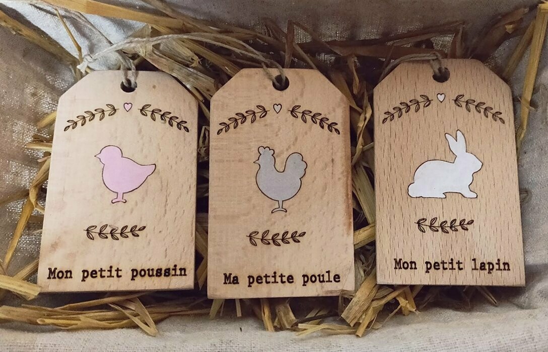 Etiquettes de Pâques