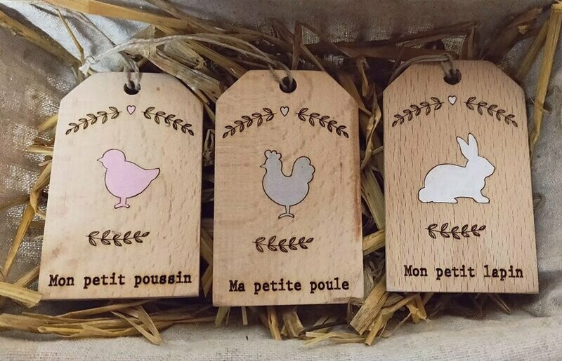 Etiquettes de Pâques Etiquettes de Pâques