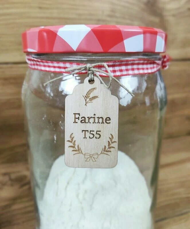 Etiquette farine