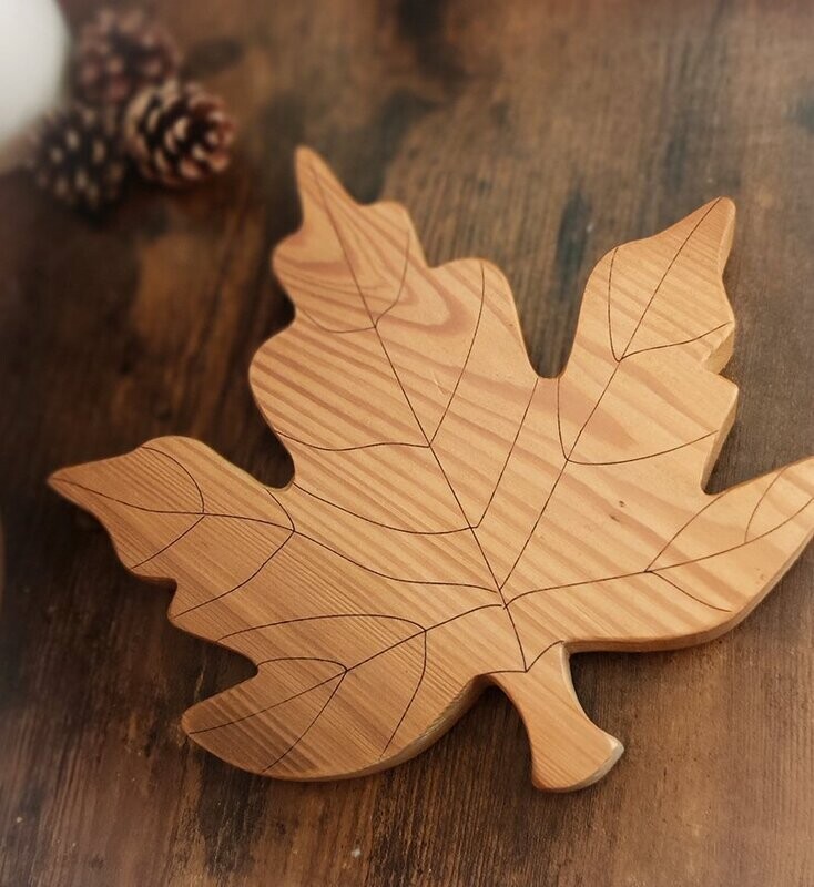 Plateau feuille d'érable