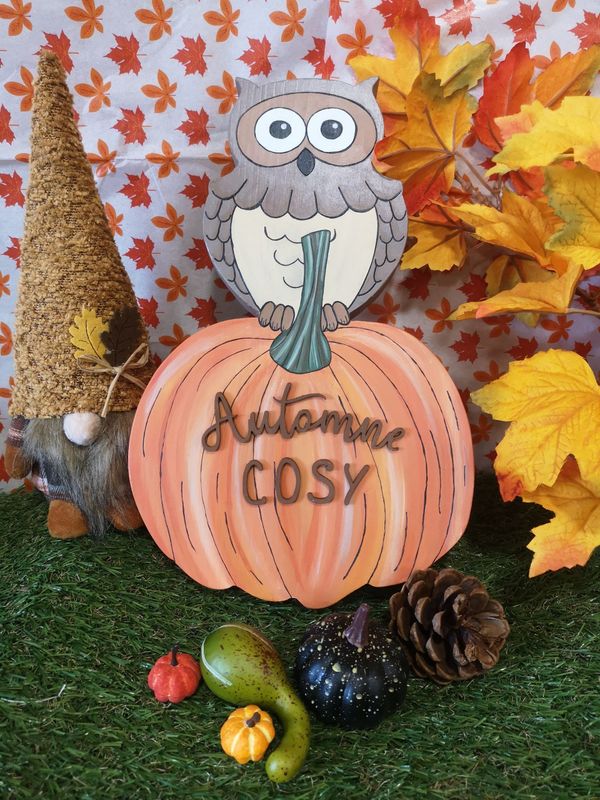 Citrouille Automne Cosy Chouette