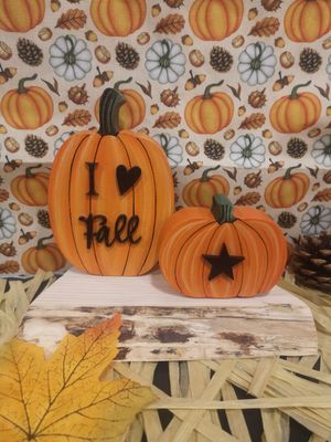 Citrouilles I love Fall,