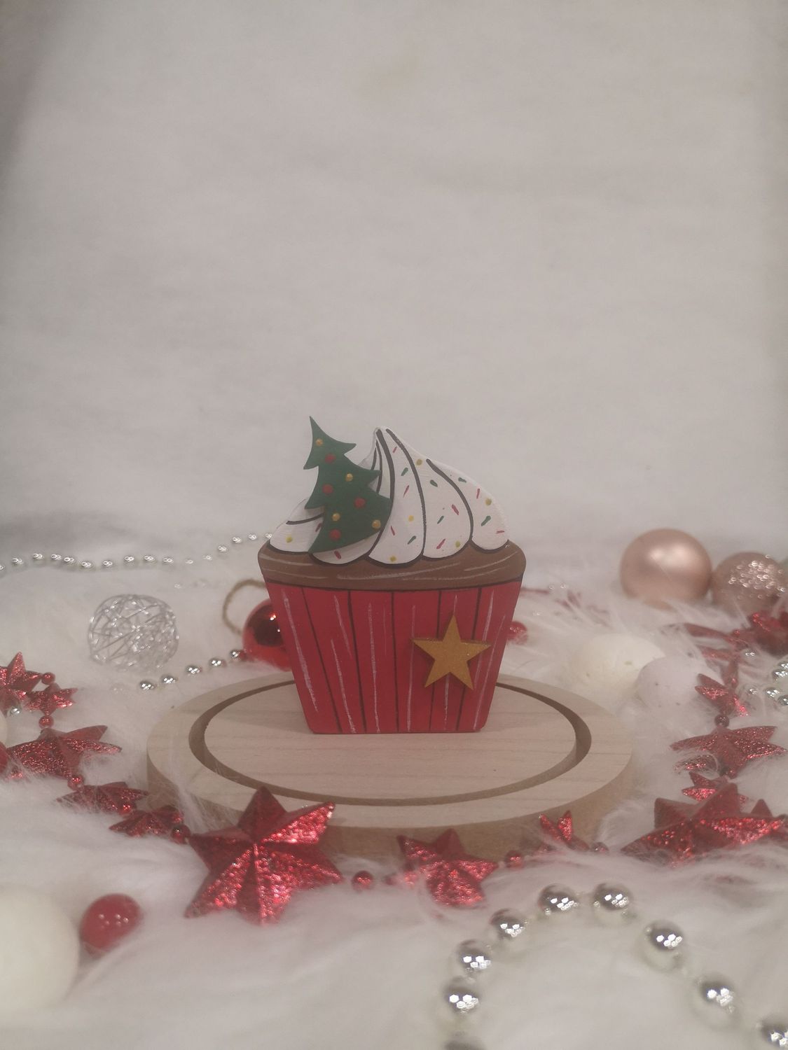 cup cake de Noel cup cake de Noel, choix du modèle: Cupcake Sapin décoré