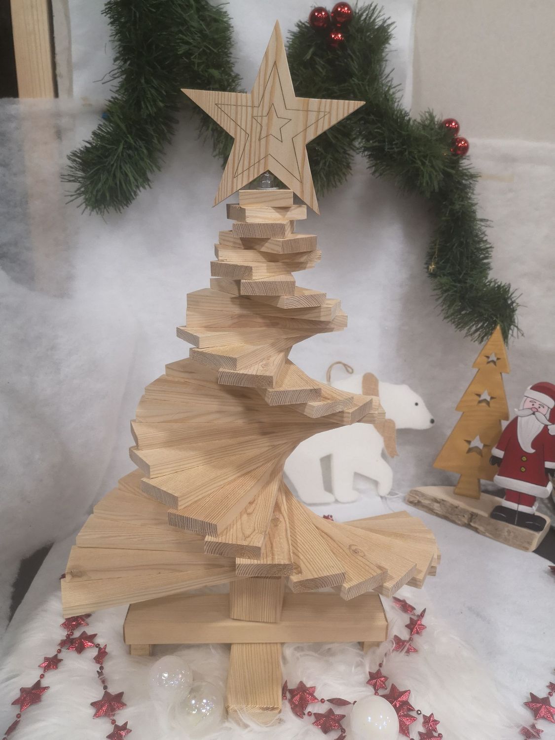 Sapin de Noël en mélèze