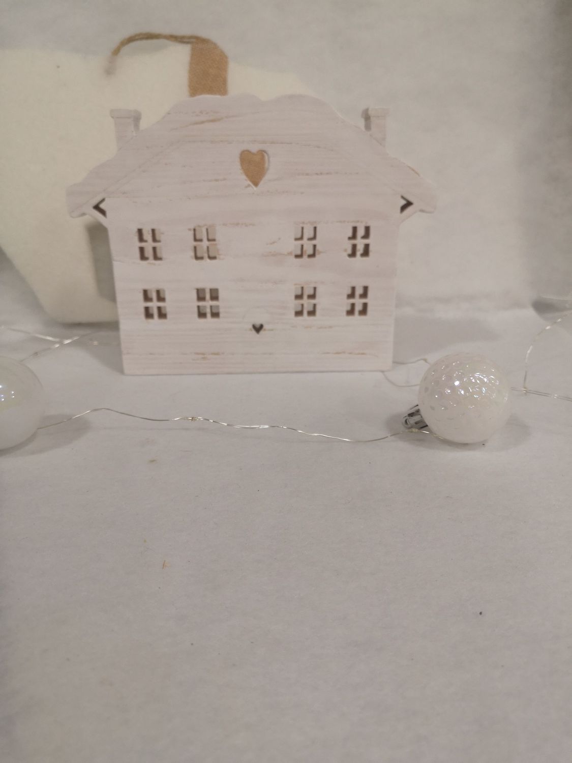 Grand chalet, Couleur: Blanc usé