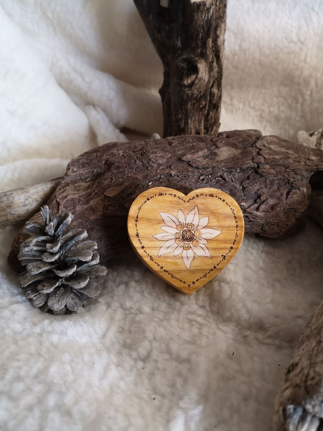 Décapsuleur Coeur Décapsuleur Coeur, Coeur: Cœur edelweiss