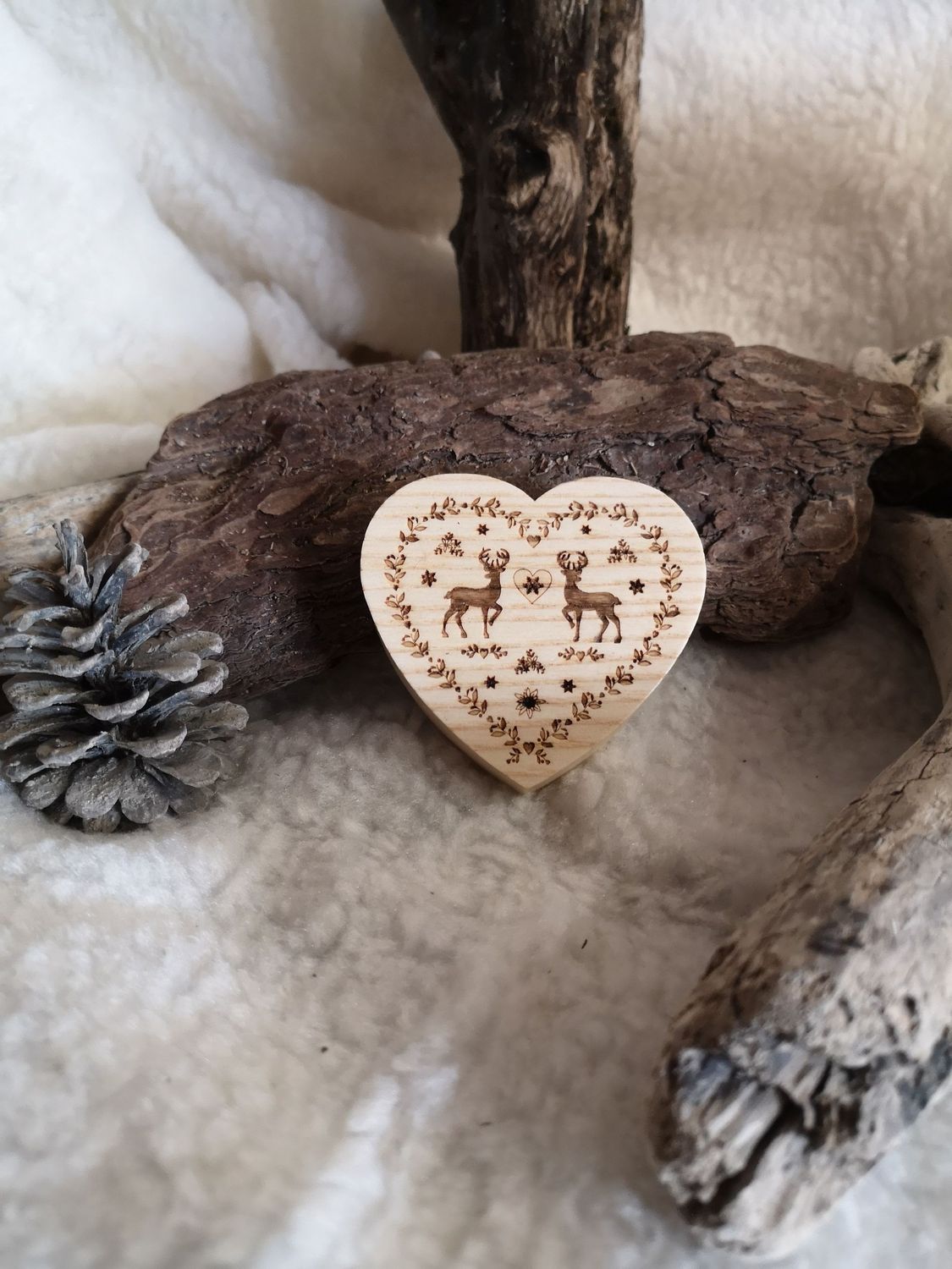 Décapsuleur Coeur, Coeur: Coeur cerf