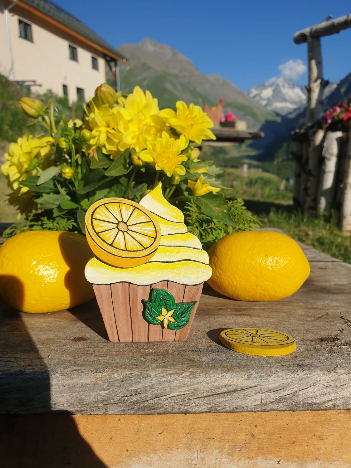 cup cake country, choix du modèle: Cupcake Citron