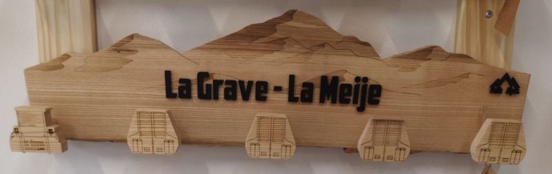 Porte Manteaux Téléphérique la Grave la Meije