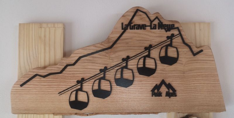 Tableau téléphérique la Grave