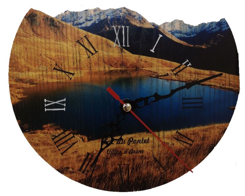 Horloge lac du pontet automne