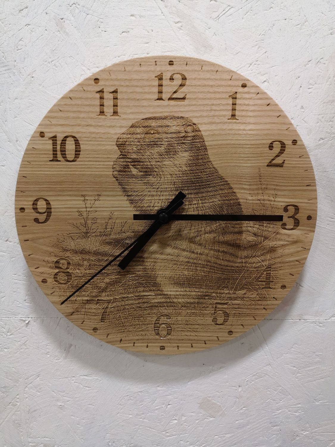 Horloge marmotte Horloge marmotte