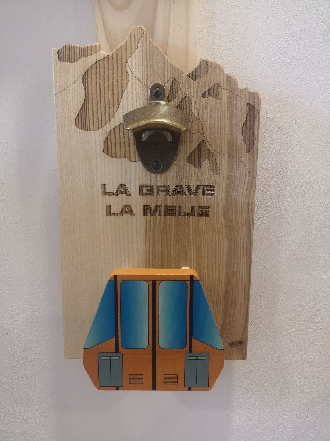 Décapsuleur mural téléphérique Décapsuleur mural téléphérique