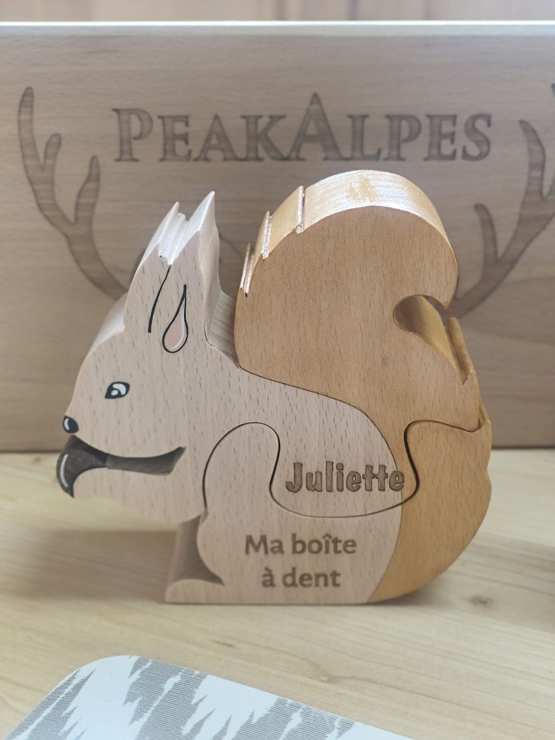 Ma boite à dent Ecureuil