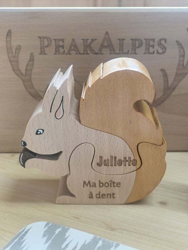 Ma boite à dent Ecureuil