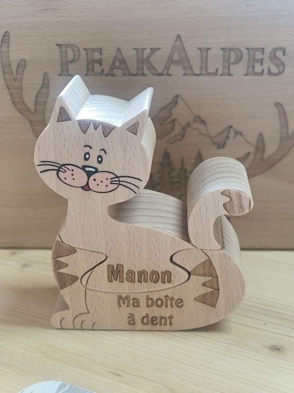 Ma boite à dent Chat