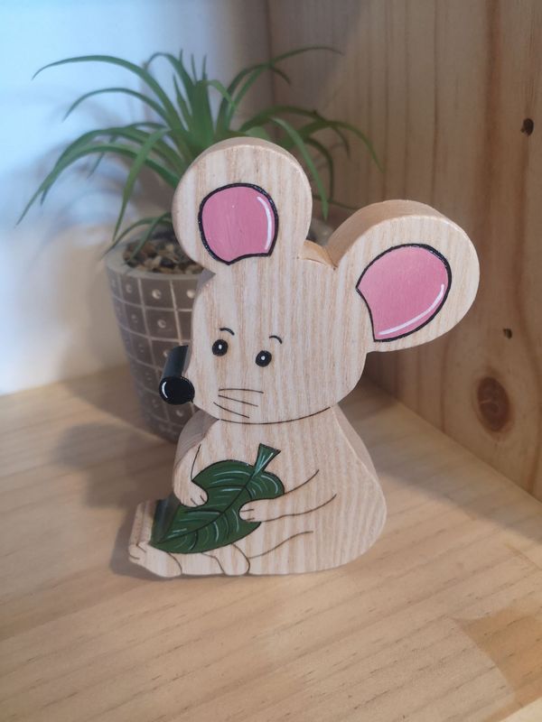 Souris feuille Souris feuille