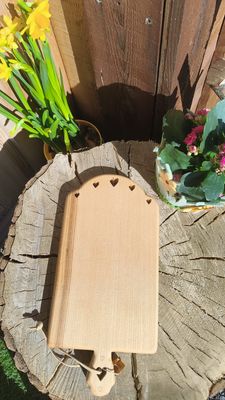 Planche  coeurs découpés