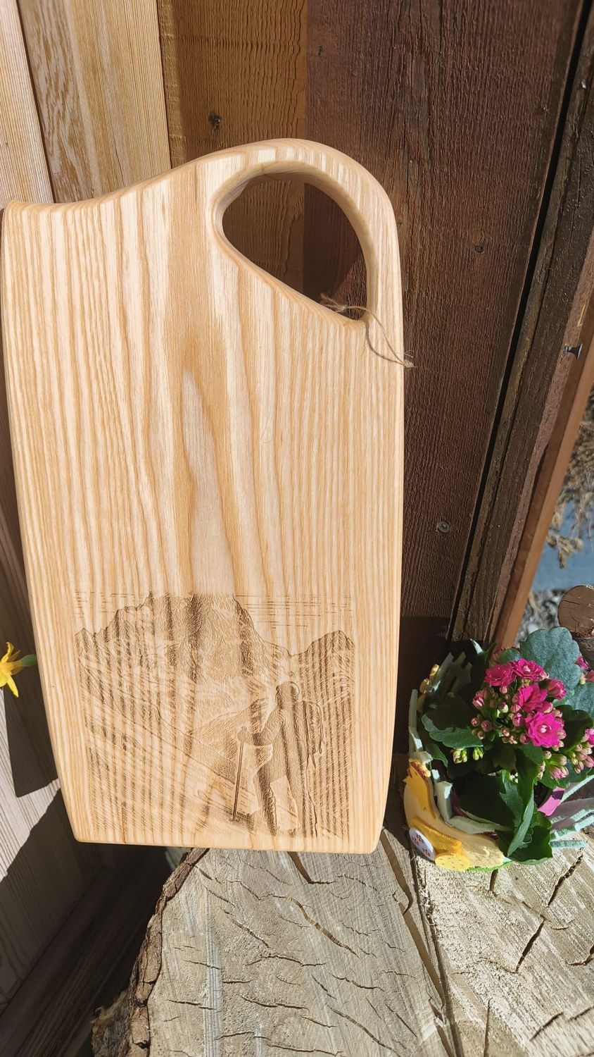 Planche à découper simple manche alpiniste Planche à découper simple manche alpiniste