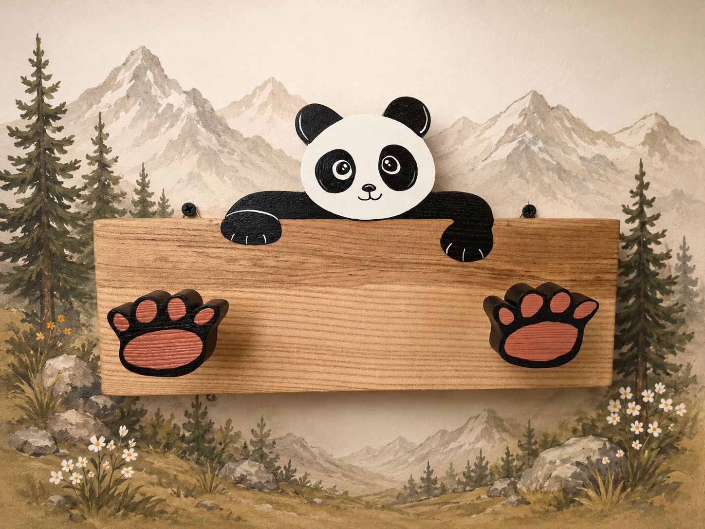 Porte manteaux panda Porte manteaux panda