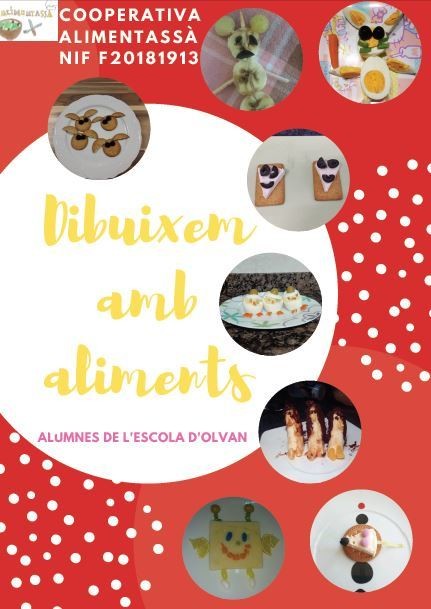 LLIBRE DIBUIXEM AMB ALIMENTS