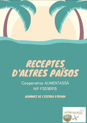 LLIBRE RECEPTES D’ALTRES PAÏSOS