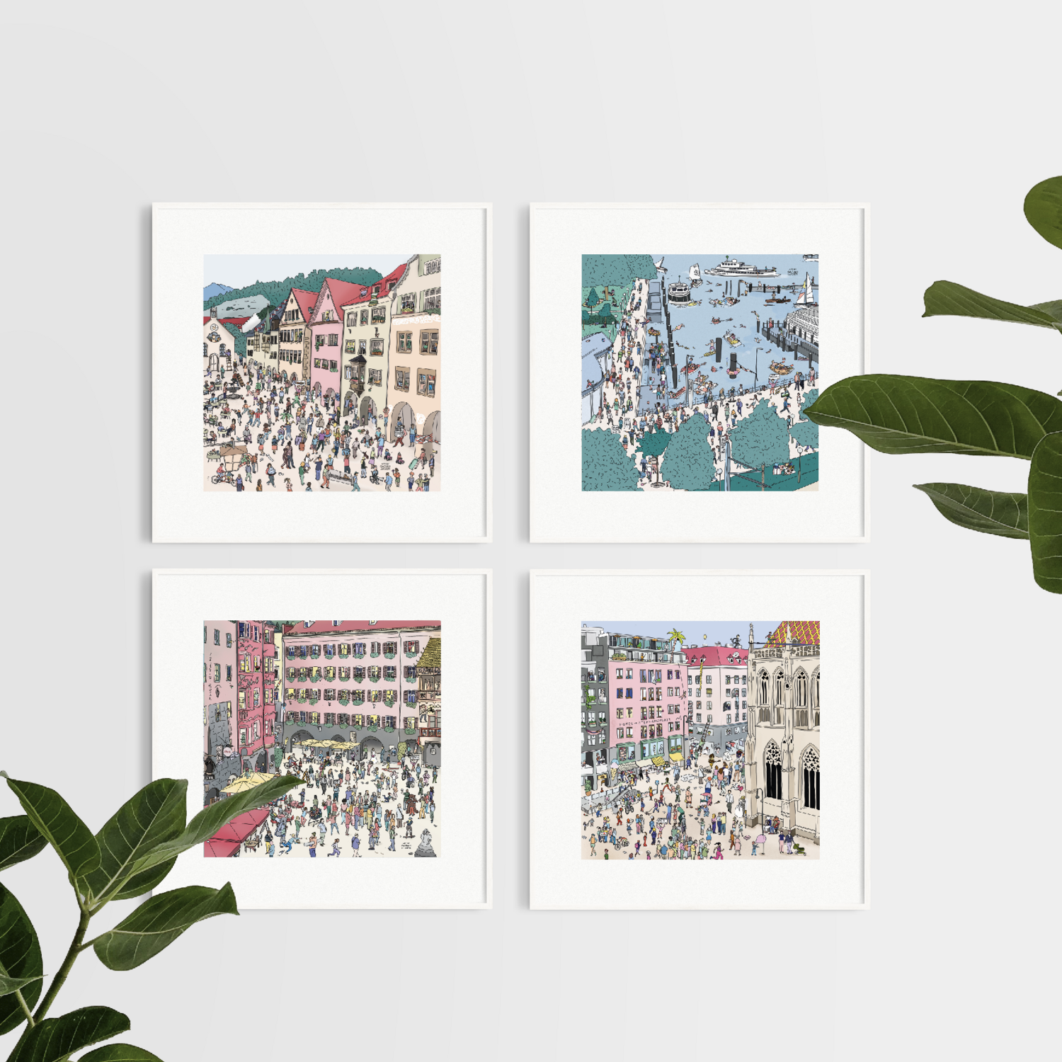 Bregenz Wimmelbild ab