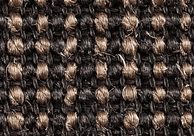 Sisal Teppich Breite 400,0 Fb. 044 ebenholz / Preis nach qm