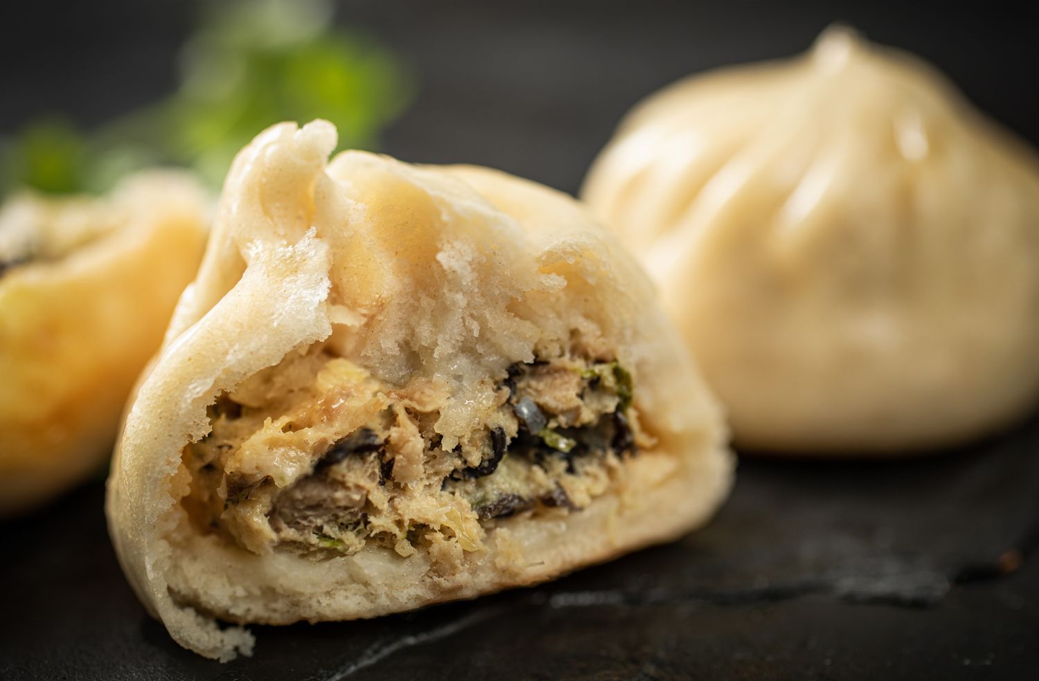 Ready To Eat - Pork Belly Baozi (4 units) with teriyaki sauce