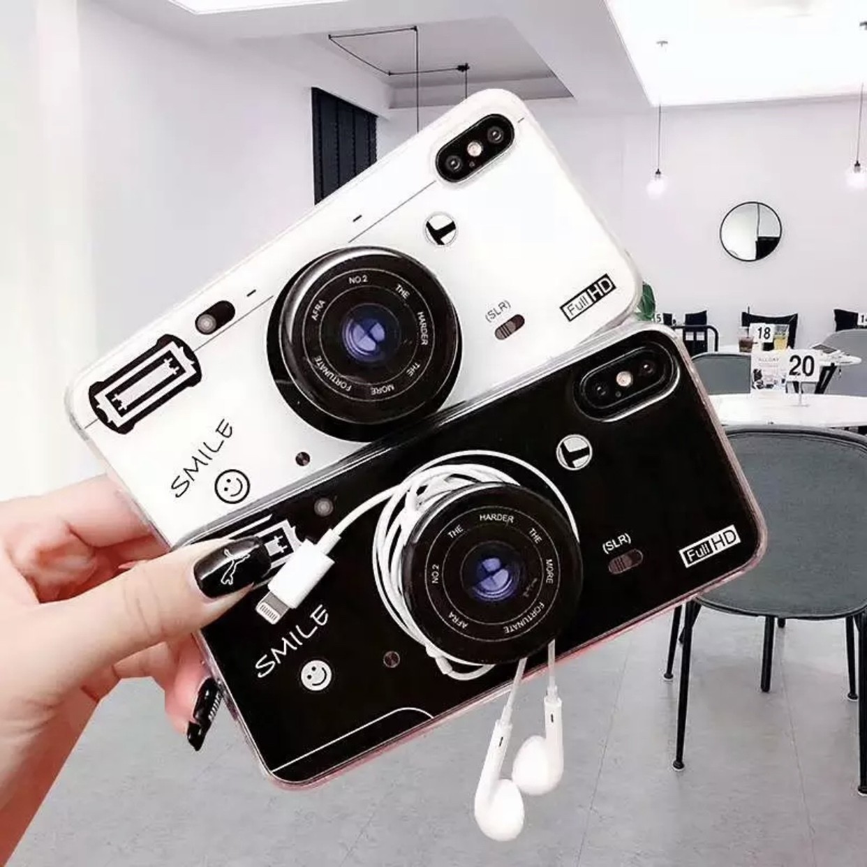 Camera Case with Pop Socket