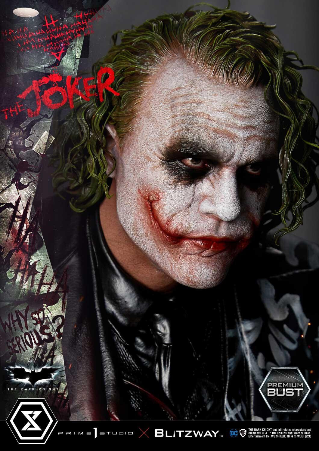 (PO) Prime 1 - The Dark Knight (Film) - The Joker, Premium Bust