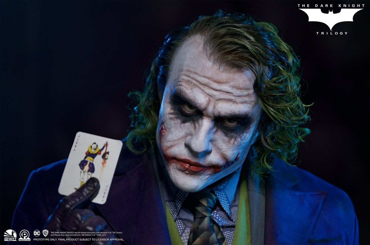 (PO) Infinity Studio - The Dark Knight Joker Life-Size Bust (Heath Ledger)