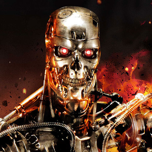 (PO) Prime 1 - The Terminator: T-800 Endoskeleton Half Scale Statue EX