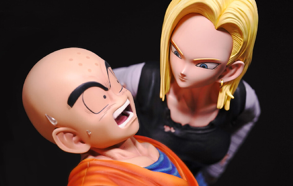 (PO) Soul Wing - Krillin and Android 18
