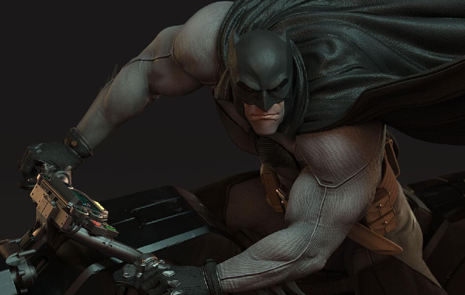 (PO) XM Studios - Batman - White Knight (Batcycle Edition)