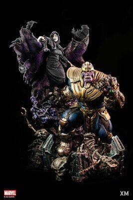 (IN STOCK) XM Studios - Thanos and Lady Death