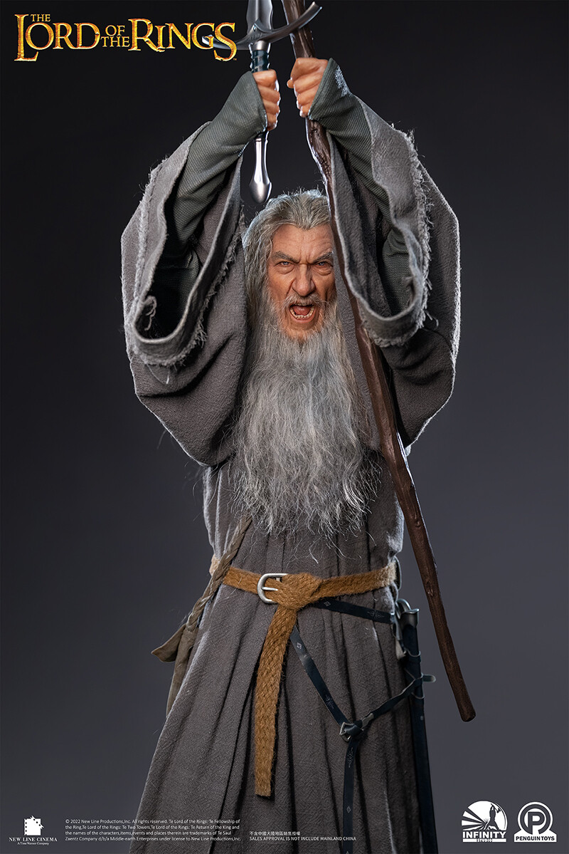 (PO) Infinity Studios - LOTR: Gandalf Ultimate Version (silicone head) (1/2 scale)