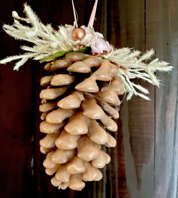 Wax Dipped Scented Pinecones