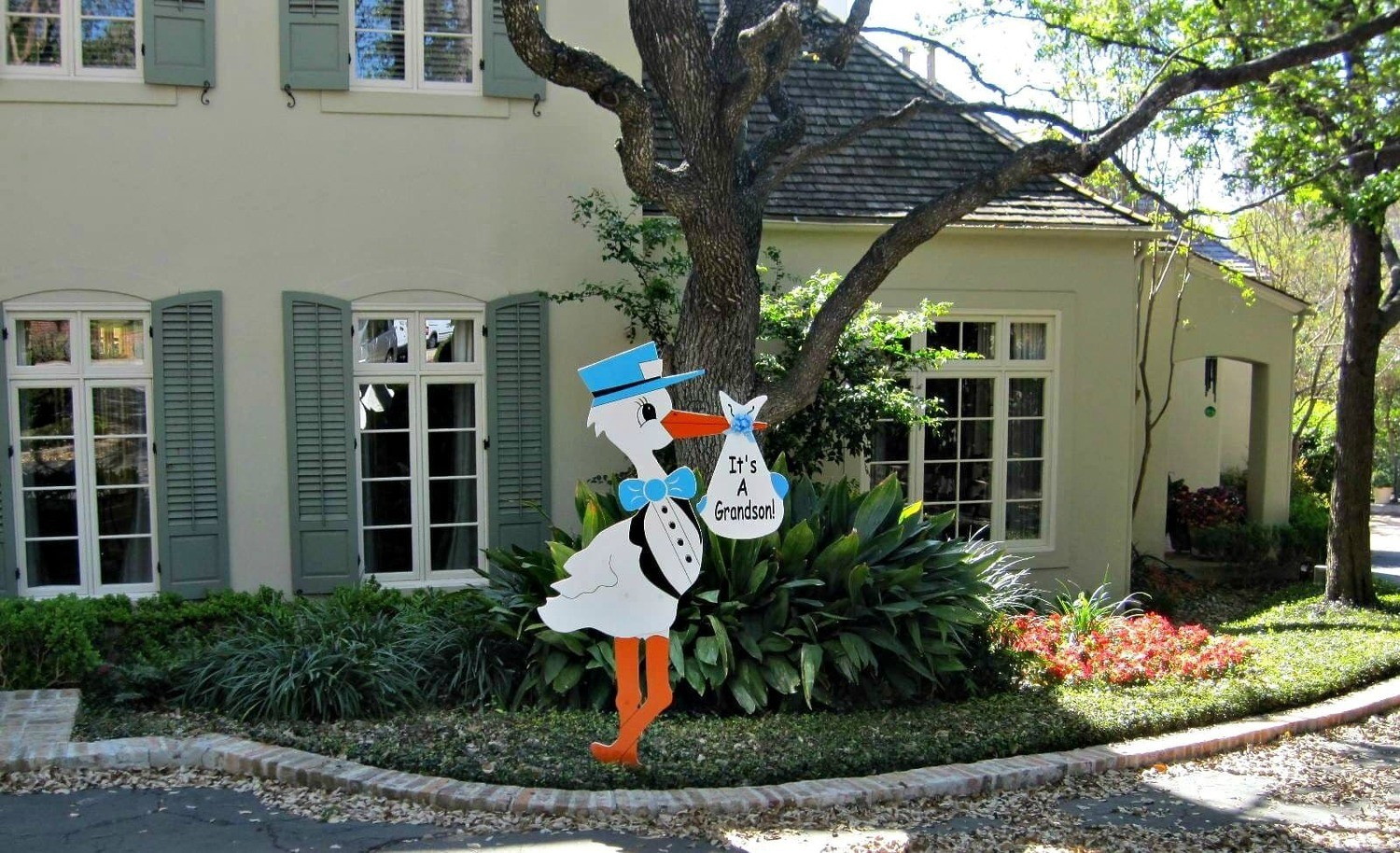 Grandparent Stork Sign Rental Grandparent Stork Sign Rental