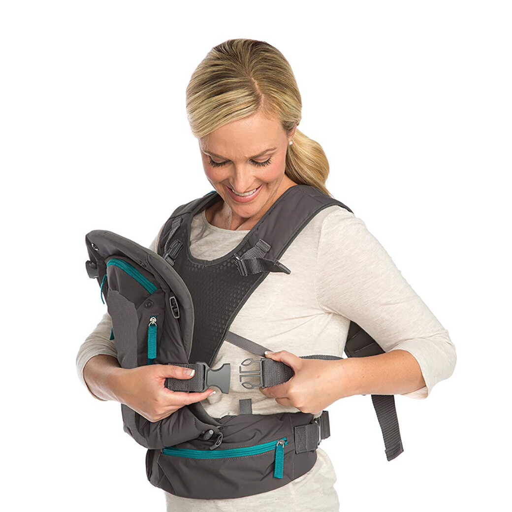 Cangurera Ergonómica Múltiples Bolsillos